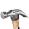 Fleming Supply 16 Ounce Claw Hammer Basic Hand Tool for DIY and Woodworking with Natural Wood Anti-Vibration Handle 949022GNT - alternate 2